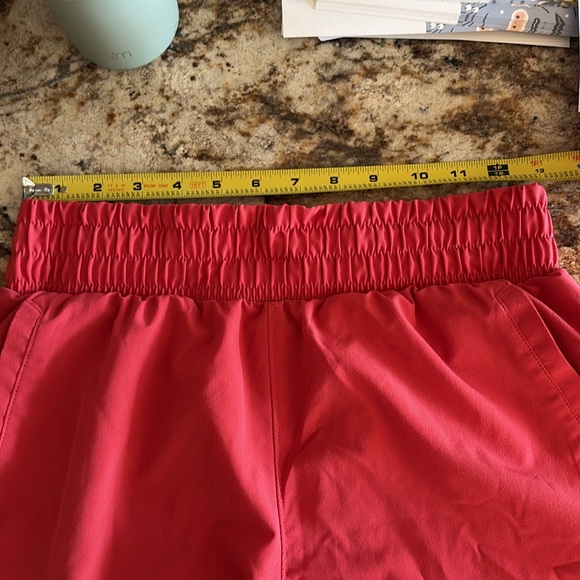 Under Armour Red High Waisted Running Shorts - Picture 5 of 5
